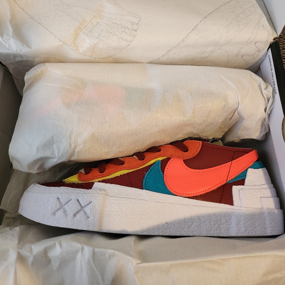 Sakai × KAWS × Nike Blazer Low